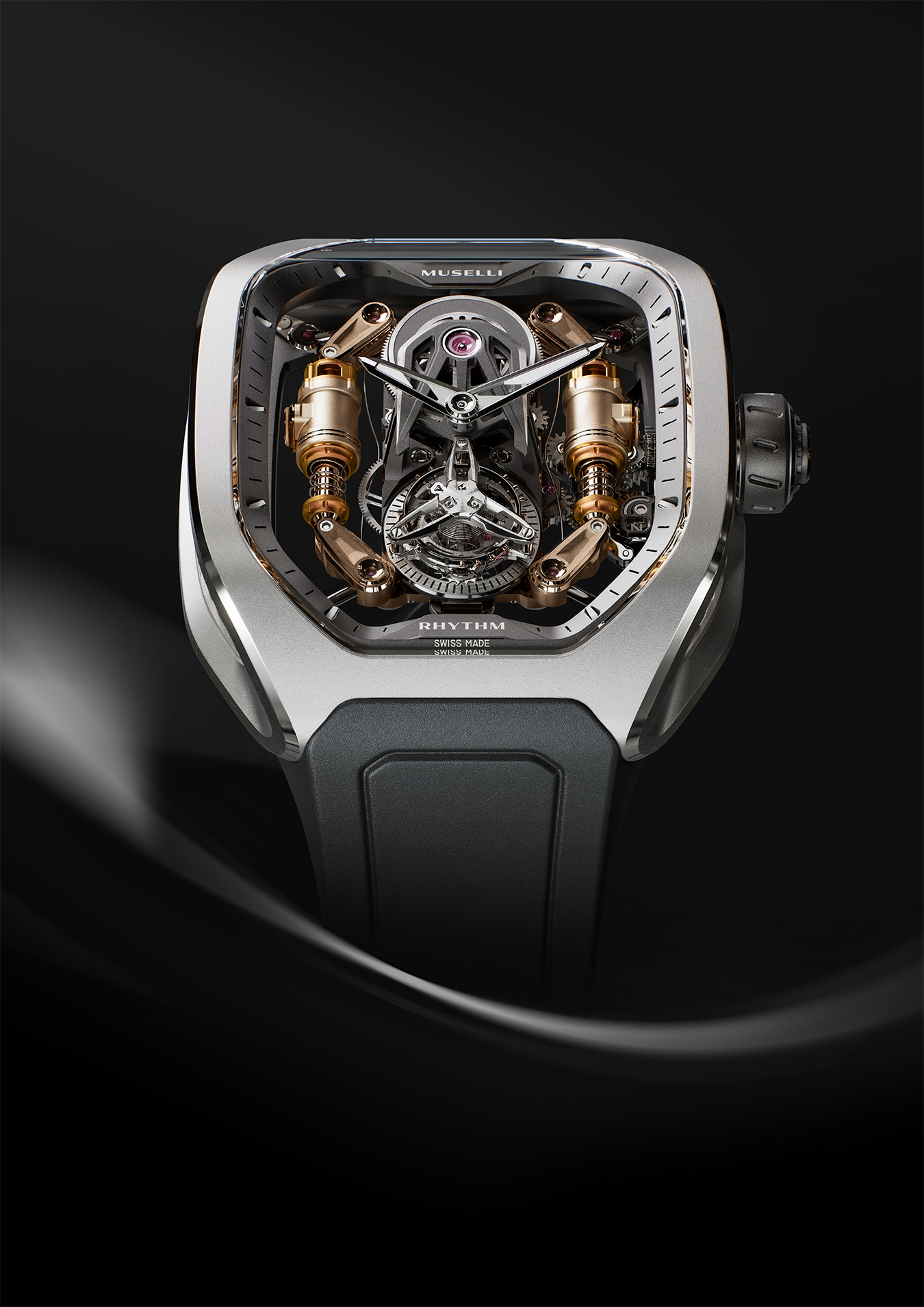 MUSELLI_RHYTHM_ONE_MODEL_TITANIUM_FRONT